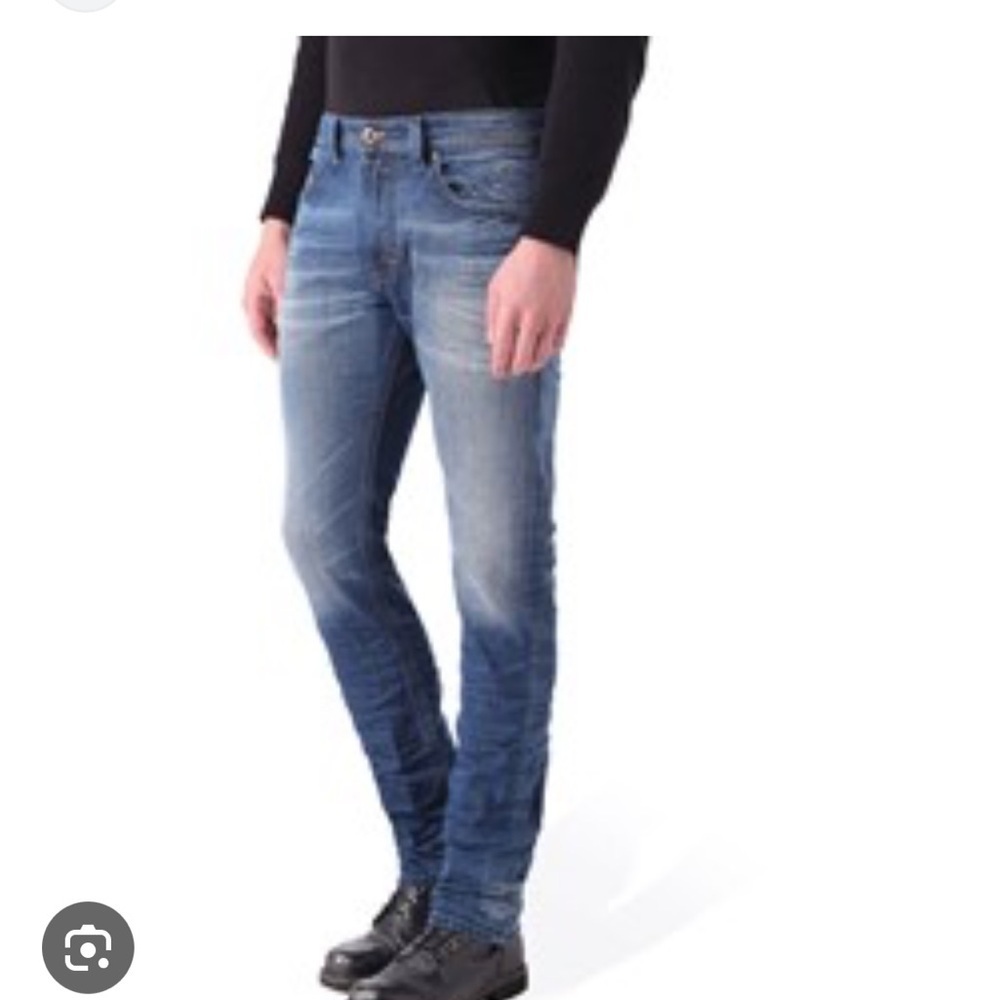 Diesel Thavar Slim Skinny Denim Jeans 27/32